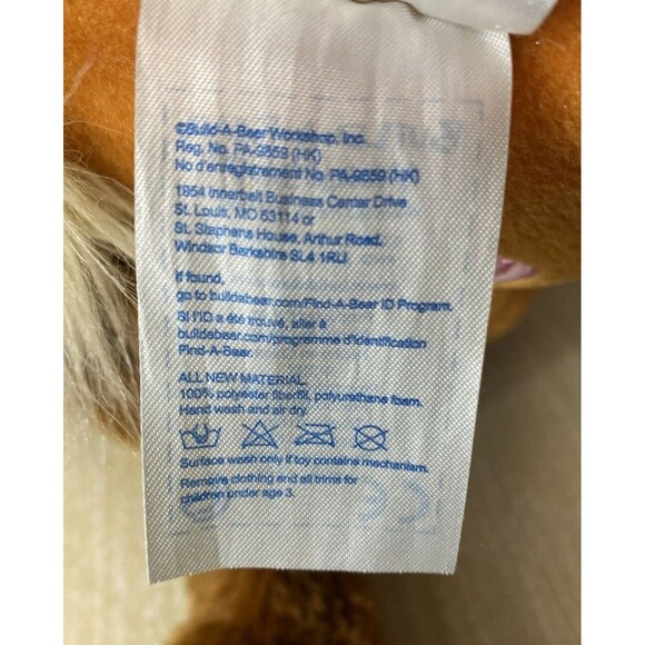 Disney's Princess Lady & the Tramp - Build A Bear Workshop Stuffed Animal Plush - Picture 8 of 10